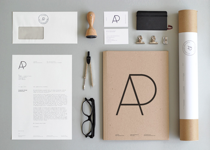 initials letterhead