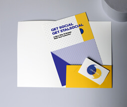 A5 Glued Presentation Folders