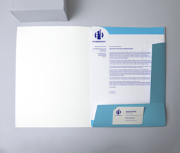 A4 Interlocking Presentation Folders