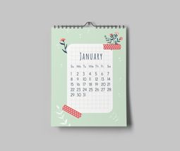 2023 A5 Wall Calendars