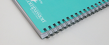 How A Wire Bound Book Is Made