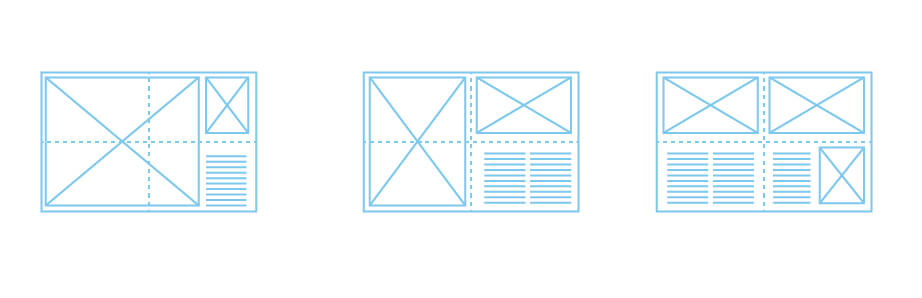  cross fold leaflet design layout ideas