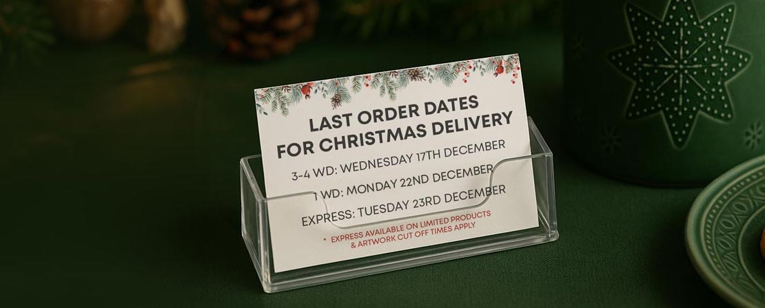 instantprint Christmas 2025 Opening & Delivery Times
