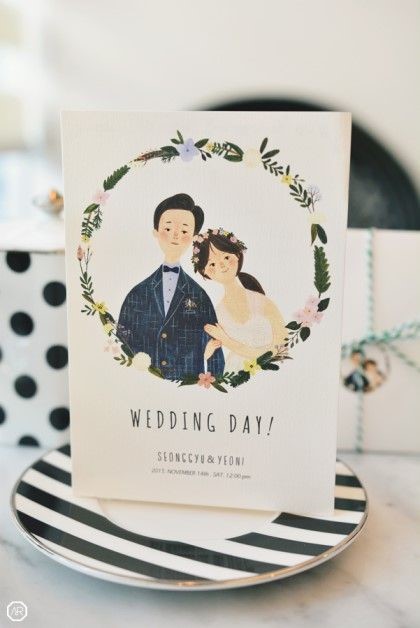 wedding day card
