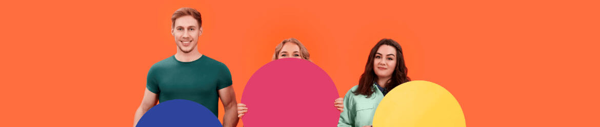 Meet the Team header