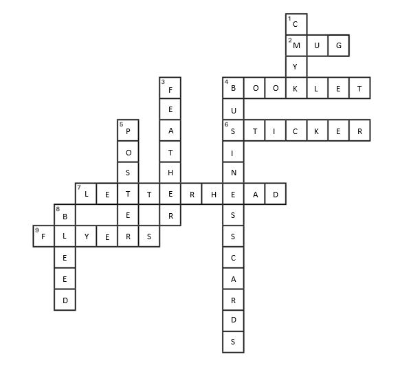 instantprint brain training activity crossword answers