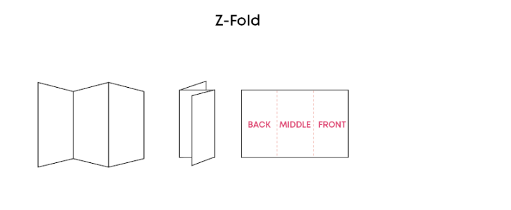 z fold leaflet example