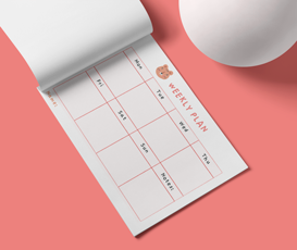 2023 A4 Stapled Calendars