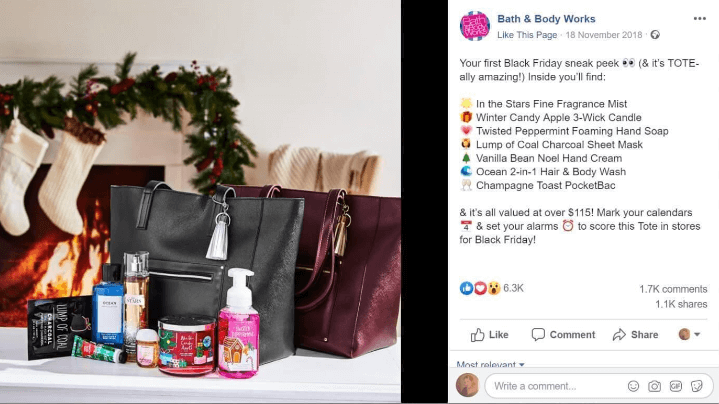 instagram giveaway bundle for black friday 