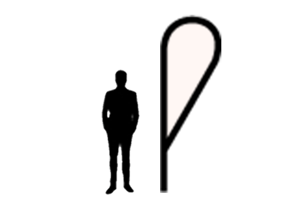 Medium Teardrop Flag